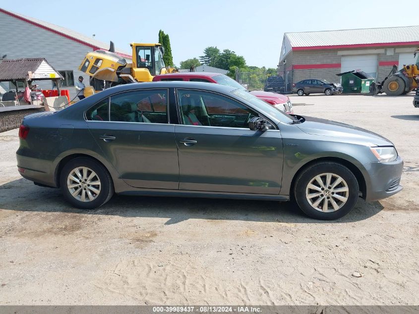 2014 Volkswagen Jetta Hybrid Se VIN: 3VW637AJ3EM229663 Lot: 39989437