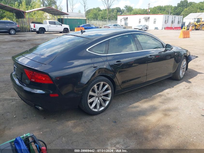 2013 Audi A7 3.0T Premium VIN: WAUYGAFC9DN155979 Lot: 39989442