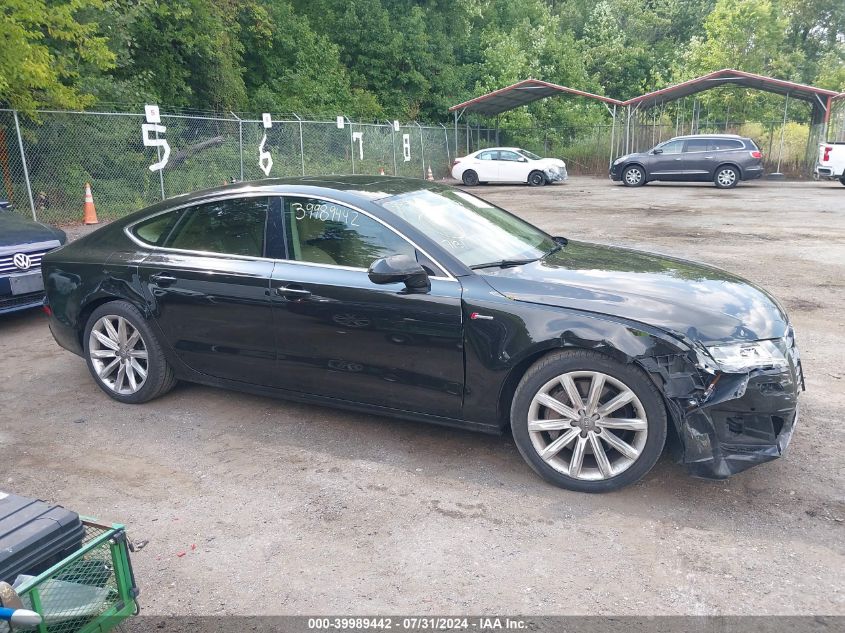 2013 Audi A7 3.0T Premium VIN: WAUYGAFC9DN155979 Lot: 39989442