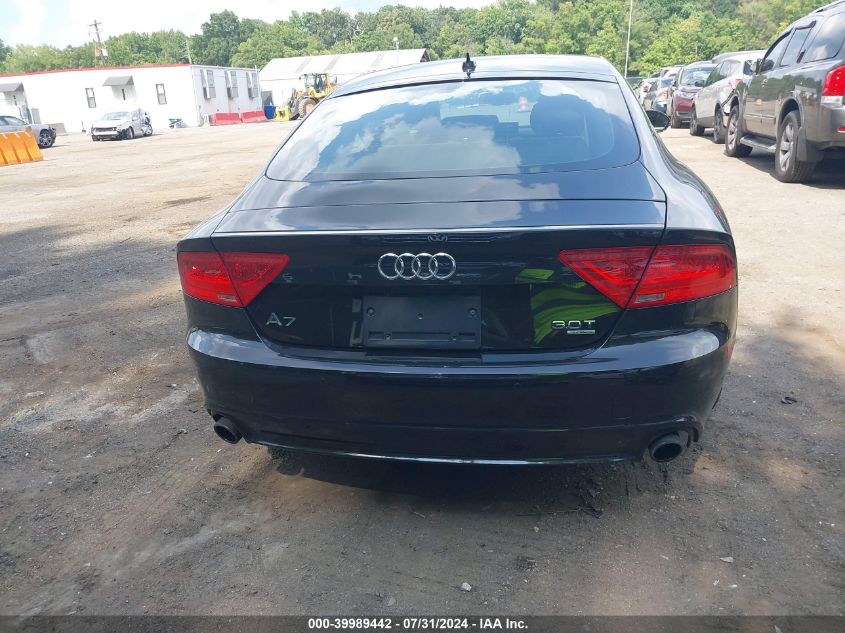 2013 Audi A7 3.0T Premium VIN: WAUYGAFC9DN155979 Lot: 39989442