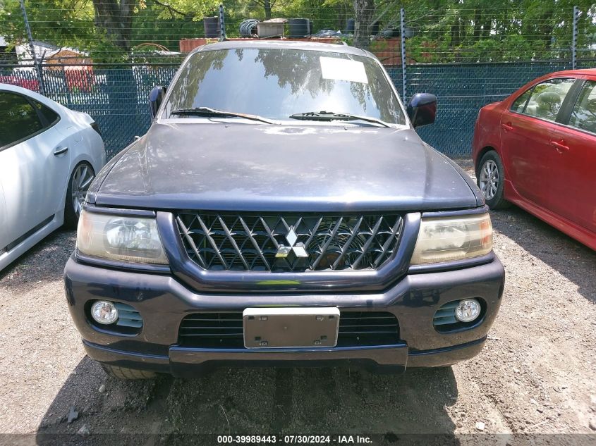 2002 Mitsubishi Montero Sport Ltd VIN: JA4LS41R02J055583 Lot: 39989443