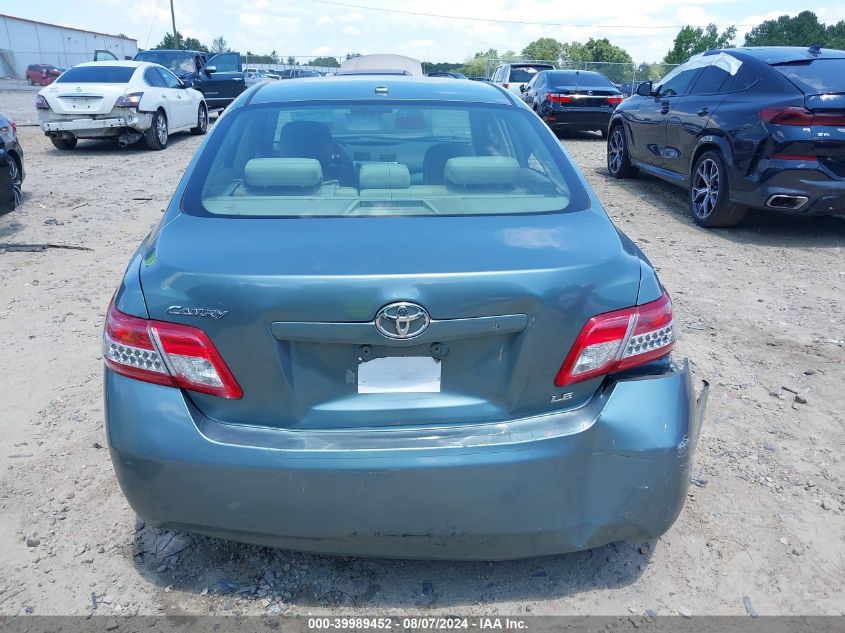 2010 Toyota Camry Le VIN: 4T4BF3EK0AR055692 Lot: 39989452