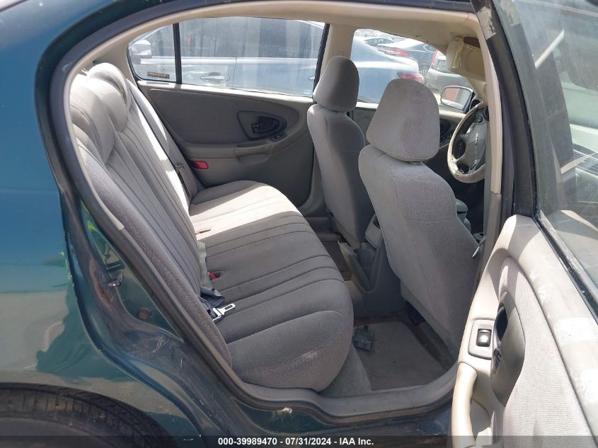 2001 Chevrolet Malibu VIN: 1G1ND52J116162532 Lot: 39989470