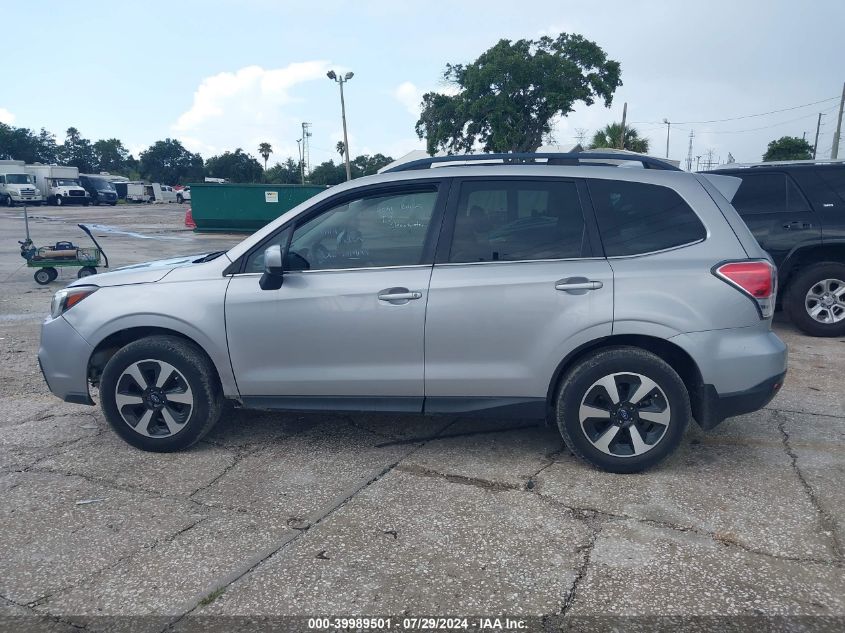 2017 Subaru Forester 2.5I Limited VIN: JF2SJAJC4HH591016 Lot: 39989501