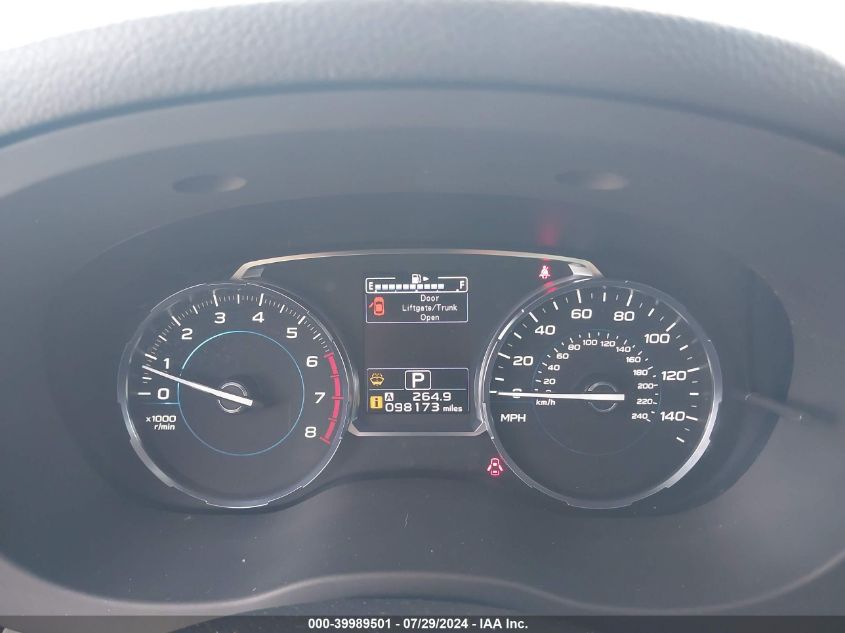 2017 Subaru Forester 2.5I Limited VIN: JF2SJAJC4HH591016 Lot: 39989501