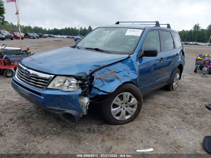 2009 Subaru Forester 2.5X VIN: JF2SH61649H786179 Lot: 39989513