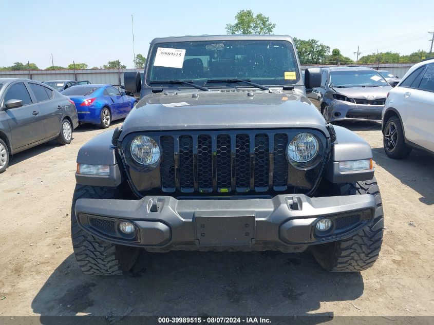 2022 Jeep Gladiator Altitude 4X4 VIN: 1C6HJTAG1NL170281 Lot: 39989515