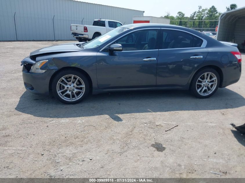 2009 Nissan Maxima 3.5 Sv VIN: 1N4AA51E29C857298 Lot: 39989518