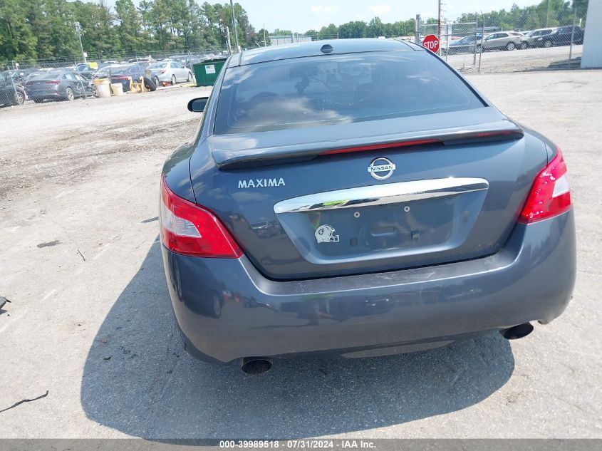 2009 Nissan Maxima 3.5 Sv VIN: 1N4AA51E29C857298 Lot: 39989518
