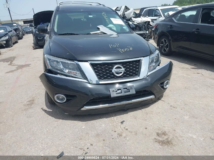 2015 Nissan Pathfinder Platinum VIN: 5N1AR2MN1FC710443 Lot: 39989524