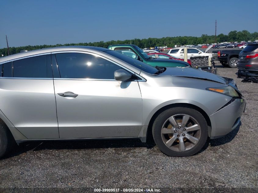 2010 Acura Zdx VIN: 2HNYB1H44AH502107 Lot: 39989537