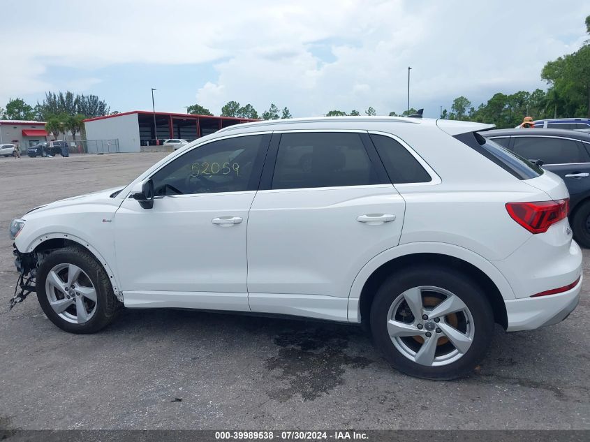 2019 Audi Q3 2.0T Premium VIN: WA1AECF31K1086807 Lot: 39989538