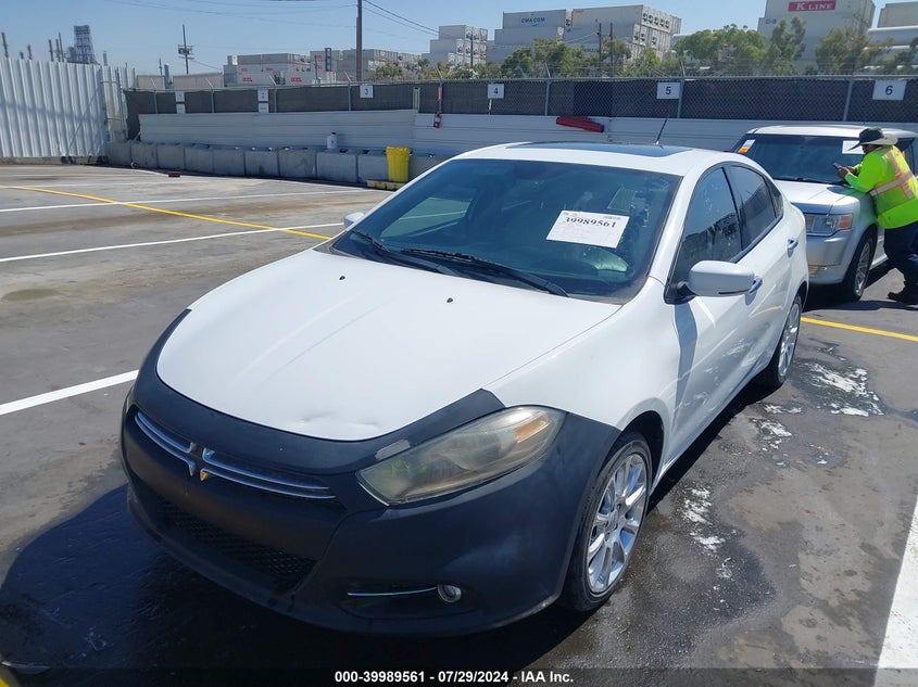 2013 Dodge Dart Limited VIN: 1C3CDFCH2DD315374 Lot: 39989561