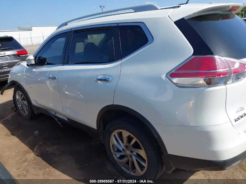 2015 Nissan Rogue Sl VIN: 5N1AT2MV8FC894412 Lot: 39989567