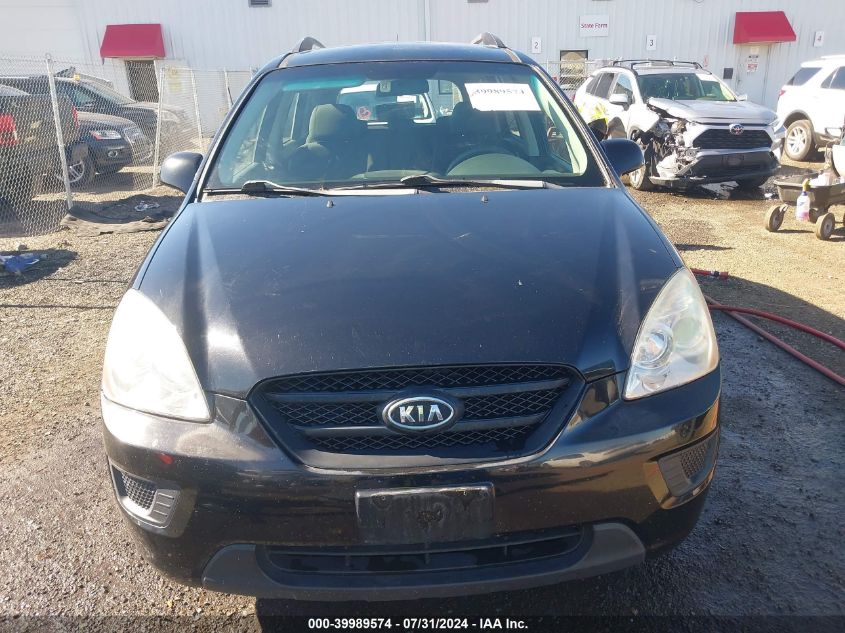 2009 Kia Rondo Lx VIN: KNAFG528797254828 Lot: 39989574