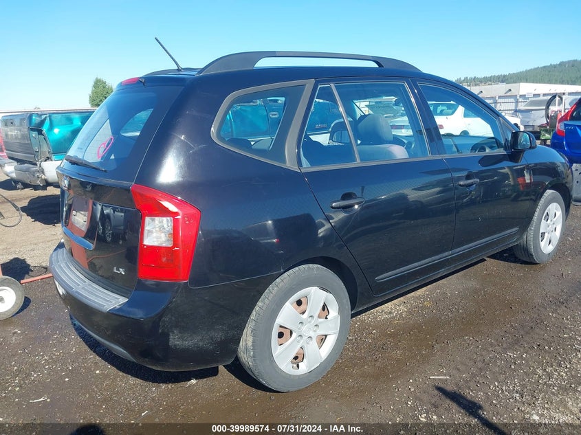 2009 Kia Rondo Lx VIN: KNAFG528797254828 Lot: 39989574