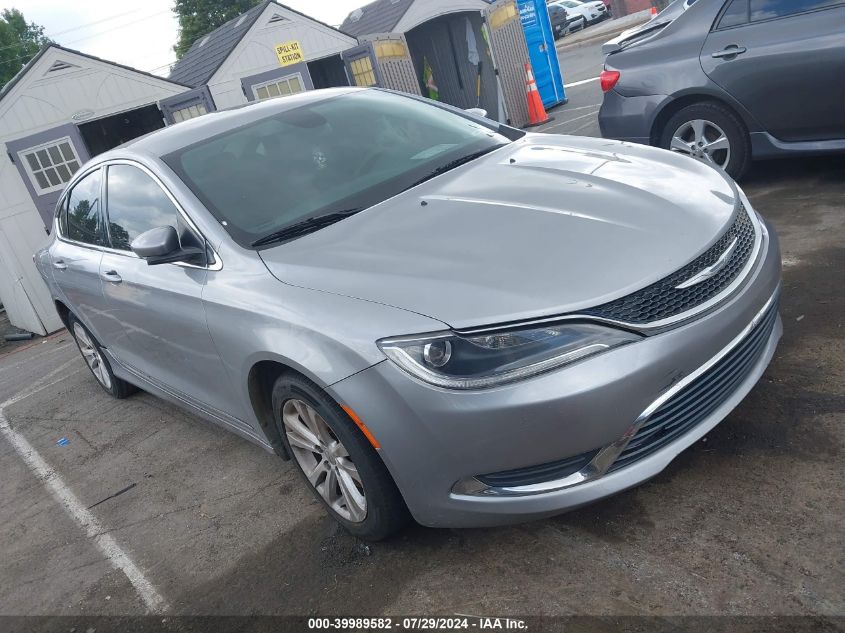 1C3CCCAB3FN550511 | 2015 CHRYSLER 200