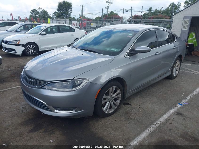 1C3CCCAB3FN550511 | 2015 CHRYSLER 200