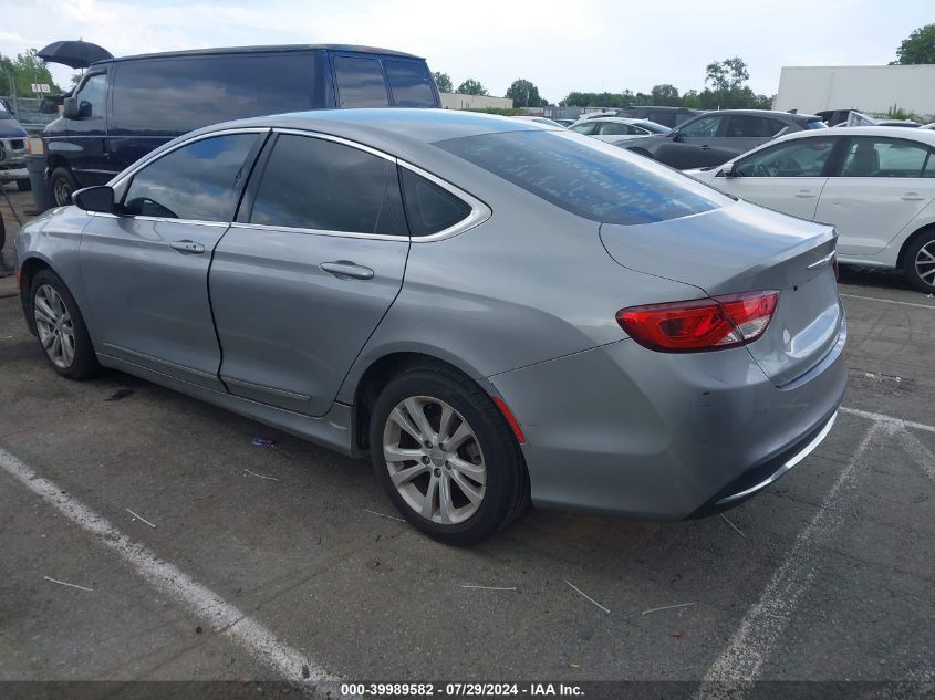 1C3CCCAB3FN550511 | 2015 CHRYSLER 200