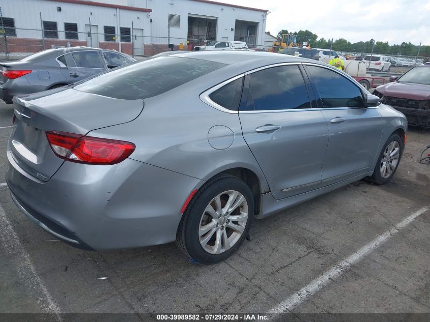 1C3CCCAB3FN550511 | 2015 CHRYSLER 200