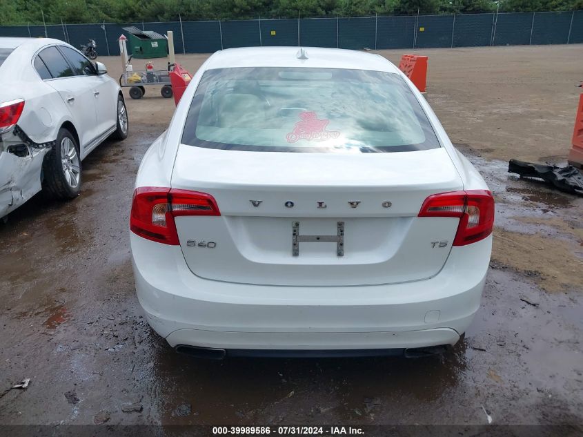 YV140MFB6F2312137 2015 Volvo S60 T5 Premier