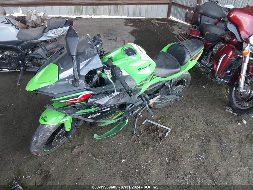 VIN ML5EXEP16PDA96553 2023 KAWASAKI EX650 P