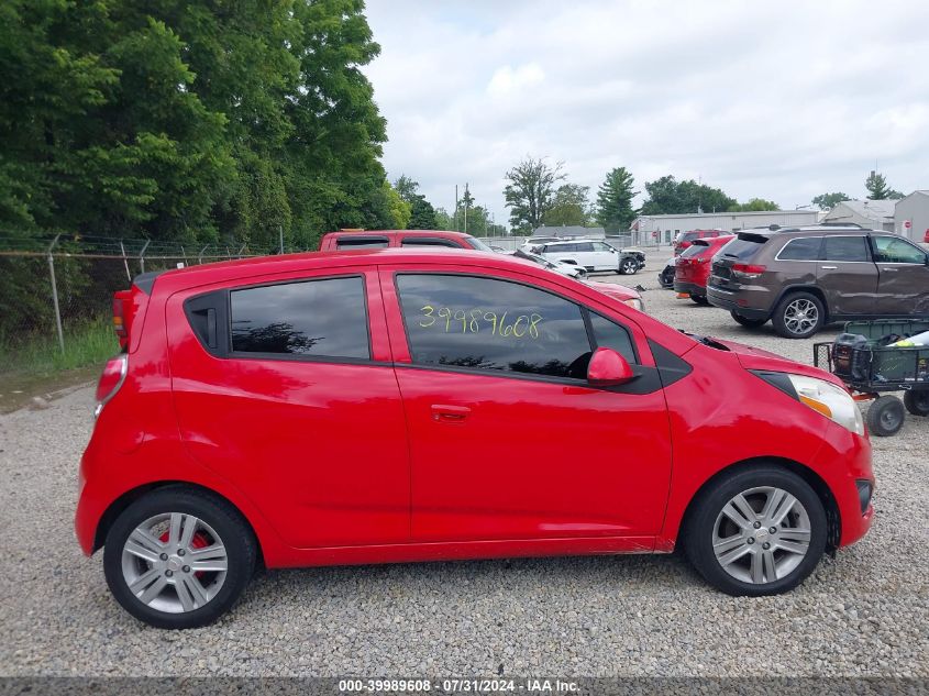 2014 Chevrolet Spark 1Lt Auto VIN: KL8CD6S96EC481418 Lot: 39989608