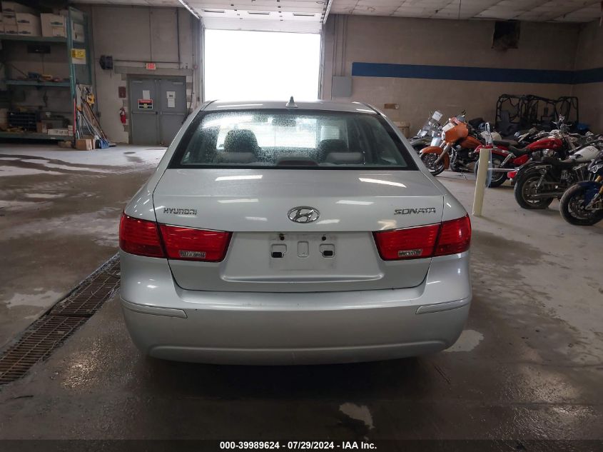 2009 Hyundai Sonata Gls VIN: 5NPET46C69H461497 Lot: 39989624