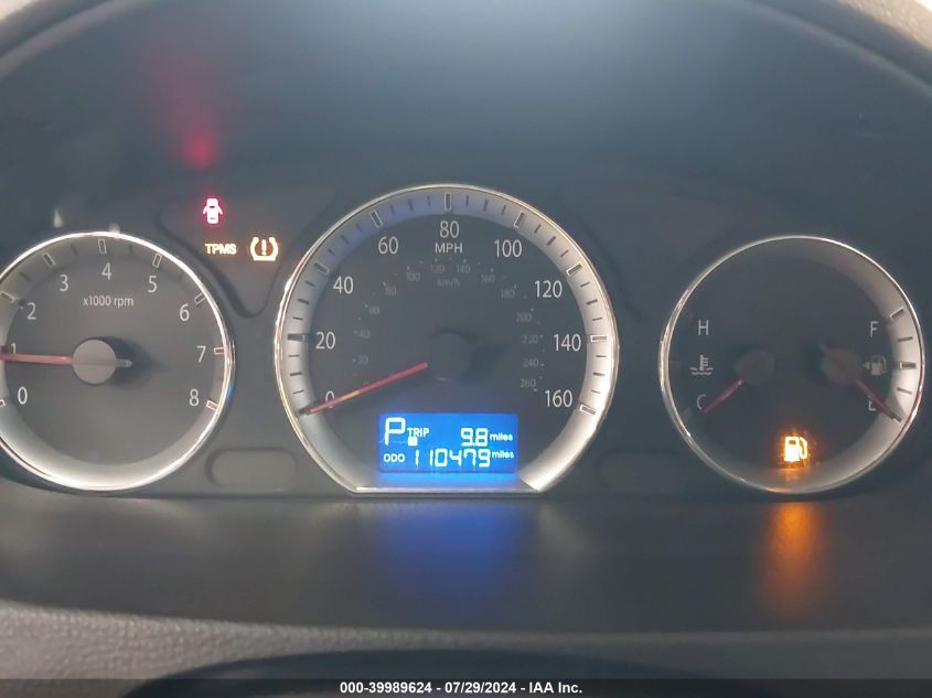 2009 Hyundai Sonata Gls VIN: 5NPET46C69H461497 Lot: 39989624