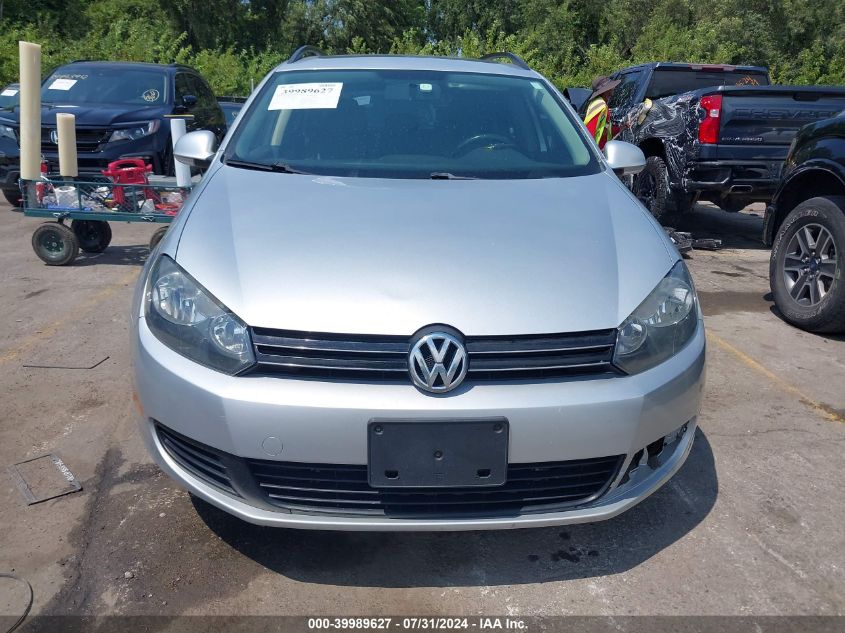 2012 Volkswagen Jetta Sportwagen 2.0L Tdi VIN: 3VWPL7AJ7CM677423 Lot: 39989627