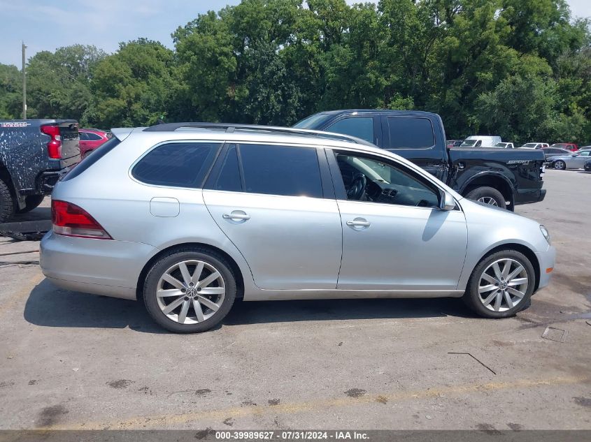 2012 Volkswagen Jetta Sportwagen 2.0L Tdi VIN: 3VWPL7AJ7CM677423 Lot: 39989627