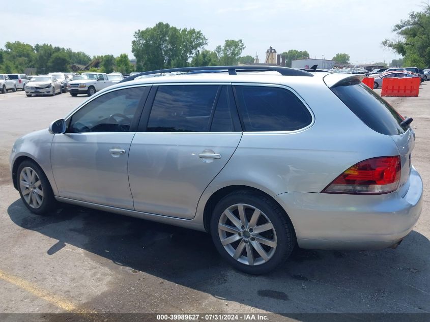 2012 Volkswagen Jetta Sportwagen 2.0L Tdi VIN: 3VWPL7AJ7CM677423 Lot: 39989627