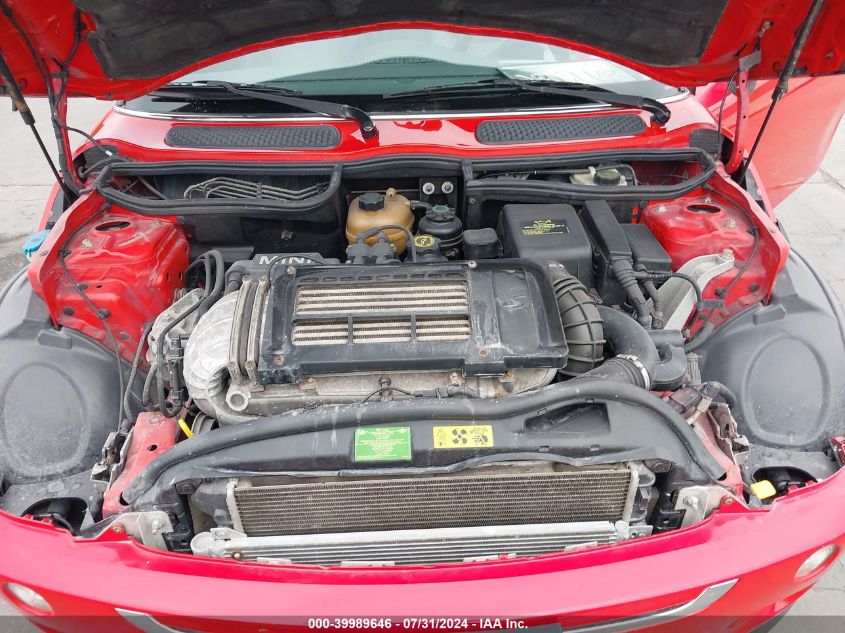 2006 Mini Cooper S S VIN: WMWRE335X6TJ35671 Lot: 39989646