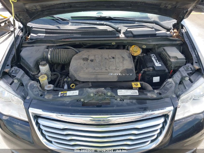 2016 Chrysler Town & Country Touring VIN: 2C4RC1BG4GR220904 Lot: 39989648