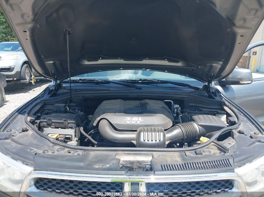 2012 Dodge Durango Crew VIN: 1C4RDHDG7CC116946 Lot: 39989662