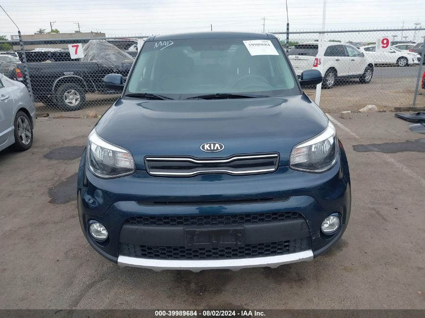 2017 Kia Soul + VIN: KNDJP3A54H7436865 Lot: 39989684