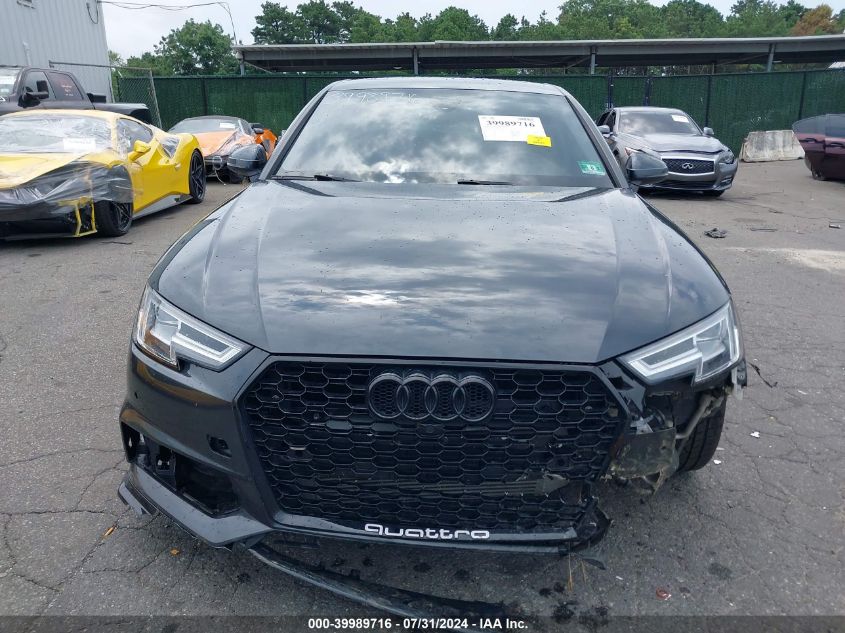 2018 Audi A4 2.0T Premium/2.0T Tech Premium VIN: WAUENAF4XJA212520 Lot: 39989716