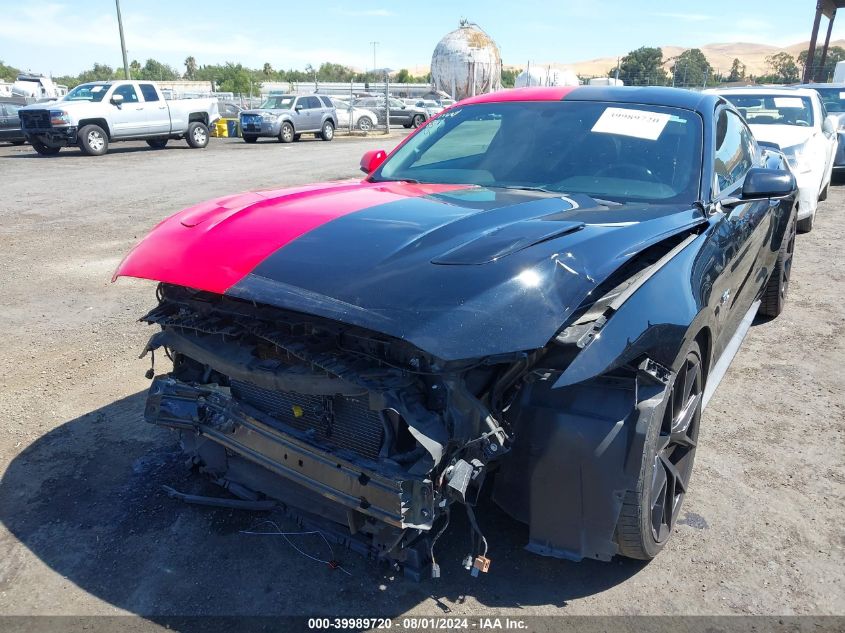 2017 Ford Mustang Gt Premium VIN: 1FA6P8CF0H5281595 Lot: 39989720