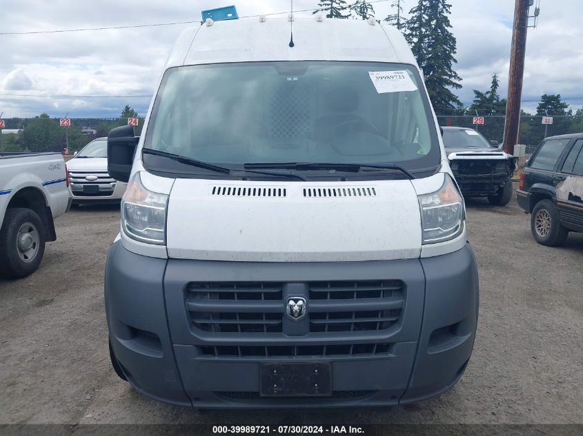 2017 Ram Promaster 2500 High Roof 159 Wb VIN: 3C6TRVDG6HE506918 Lot: 39989721