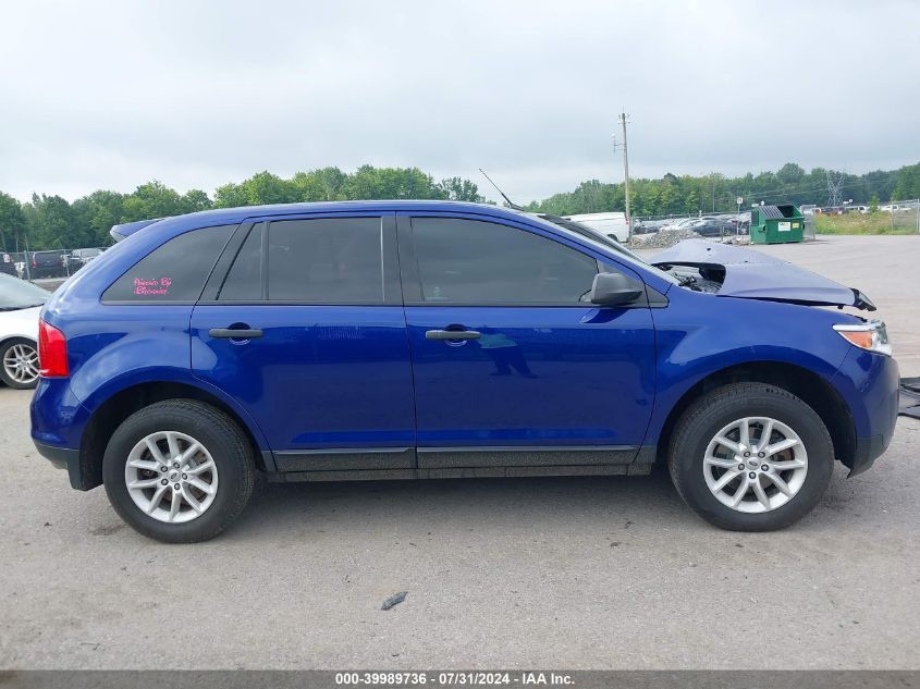 2013 Ford Edge Se VIN: 2FMDK3GC5DBB74045 Lot: 39989736