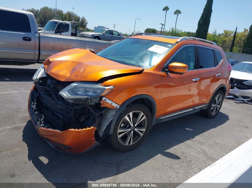 2018 Nissan Rogue Sl VIN: 5N1AT2MT2JC792515 Lot: 40349639