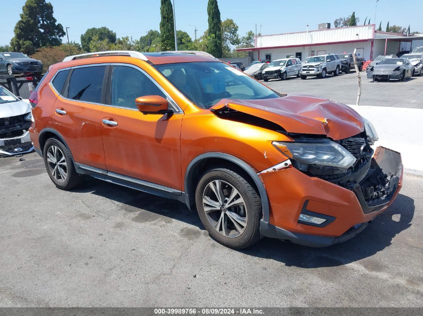 2018 Nissan Rogue Sl VIN: 5N1AT2MT2JC792515 Lot: 40349639