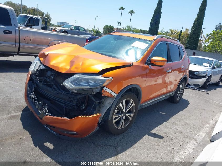 2018 Nissan Rogue Sl VIN: 5N1AT2MT2JC792515 Lot: 40349639