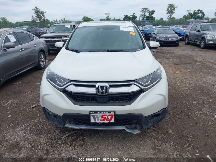 2018 Honda Cr-V Ex-L/Ex-L Navi VIN: 2HKRW2H89JH600144 Lot: 39989757