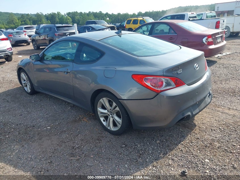 2011 Hyundai Genesis Coupe 3.8L VIN: KMHHU6KH5BU064684 Lot: 39989770