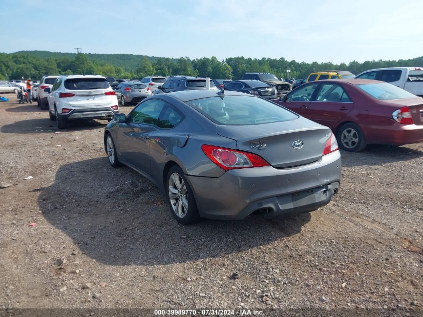 2011 Hyundai Genesis Coupe 3.8L VIN: KMHHU6KH5BU064684 Lot: 39989770