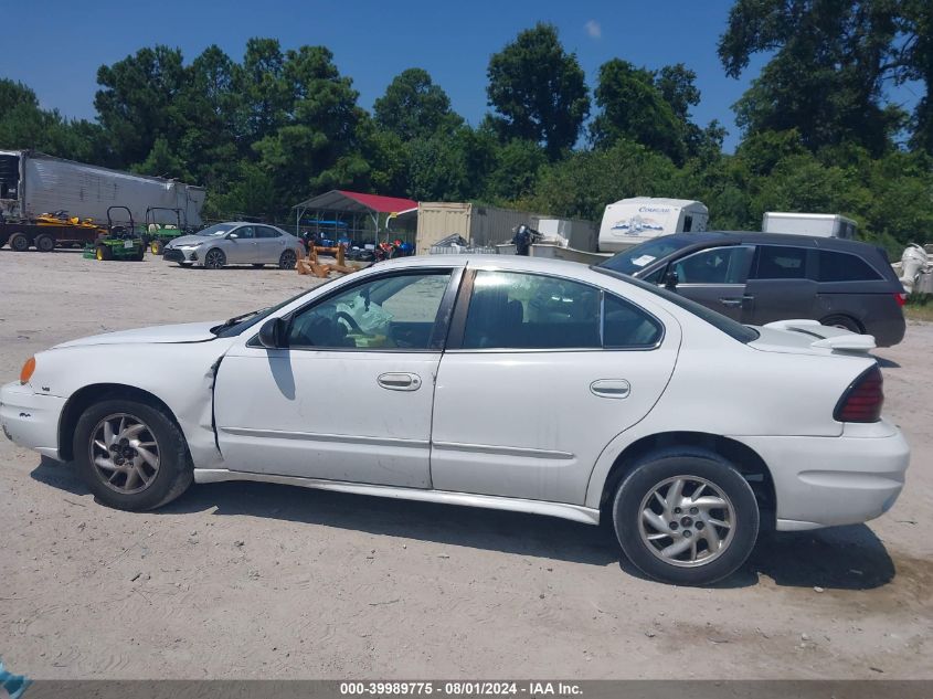 2003 Pontiac Grand Am Se1 VIN: 1G2NF52E83C266156 Lot: 39989775