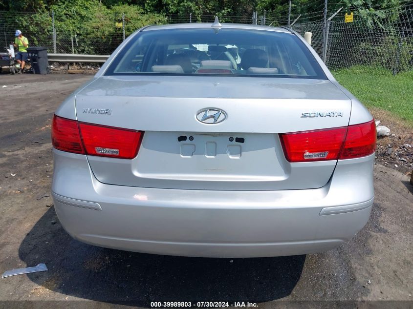 2009 Hyundai Sonata Gls VIN: 5NPET46C49H563218 Lot: 39989803