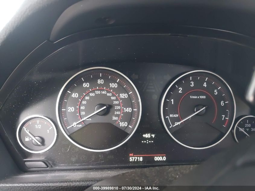 2014 BMW 335 I VIN: WBA3A9G53ENR97406 Lot: 39989810