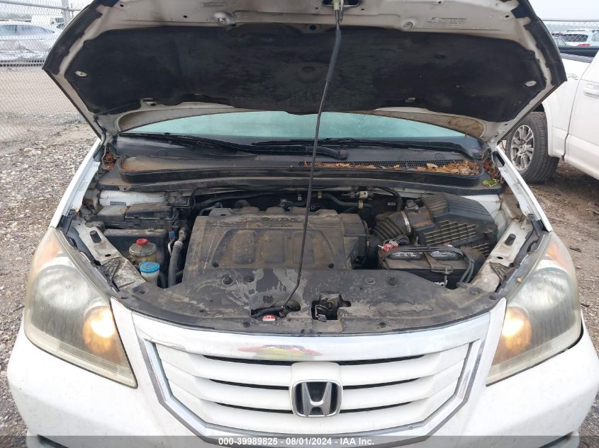 2010 Honda Odyssey Exl VIN: 5FNRL3H73AB012292 Lot: 39989825